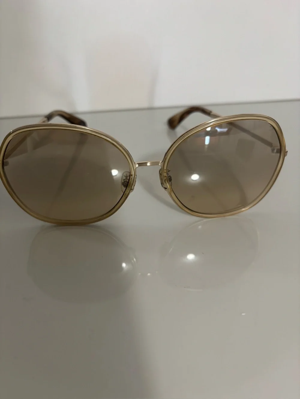 KATE SPADE Coralina Women’s Beige Round Sunglasses